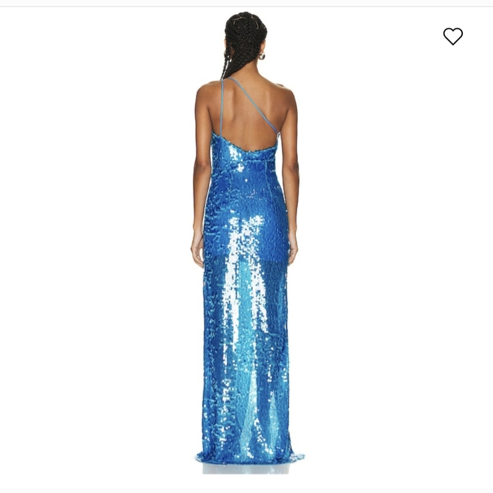 Ila Blue Sequin Women's Dress - Picture 3 of 5